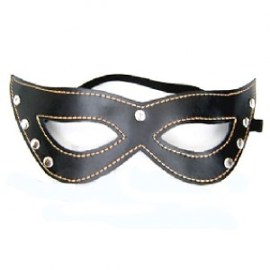 Black Cat Mask w/studs